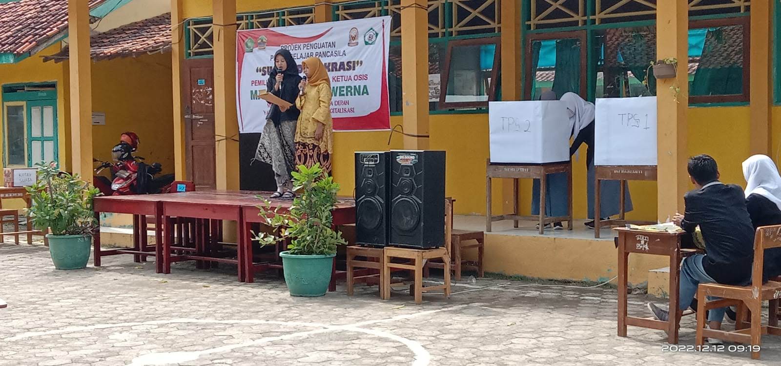 pembacaan visi dan misi